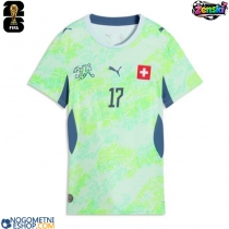 Ženski Nogometni dresi Švica Ruben Vargas #17 Gostujoči SP 2026 Kratek Rokav